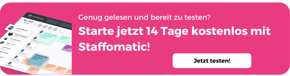 Staffomatic jetzt testen