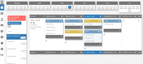 Kostenlose Software von Schichtplaner-online.de