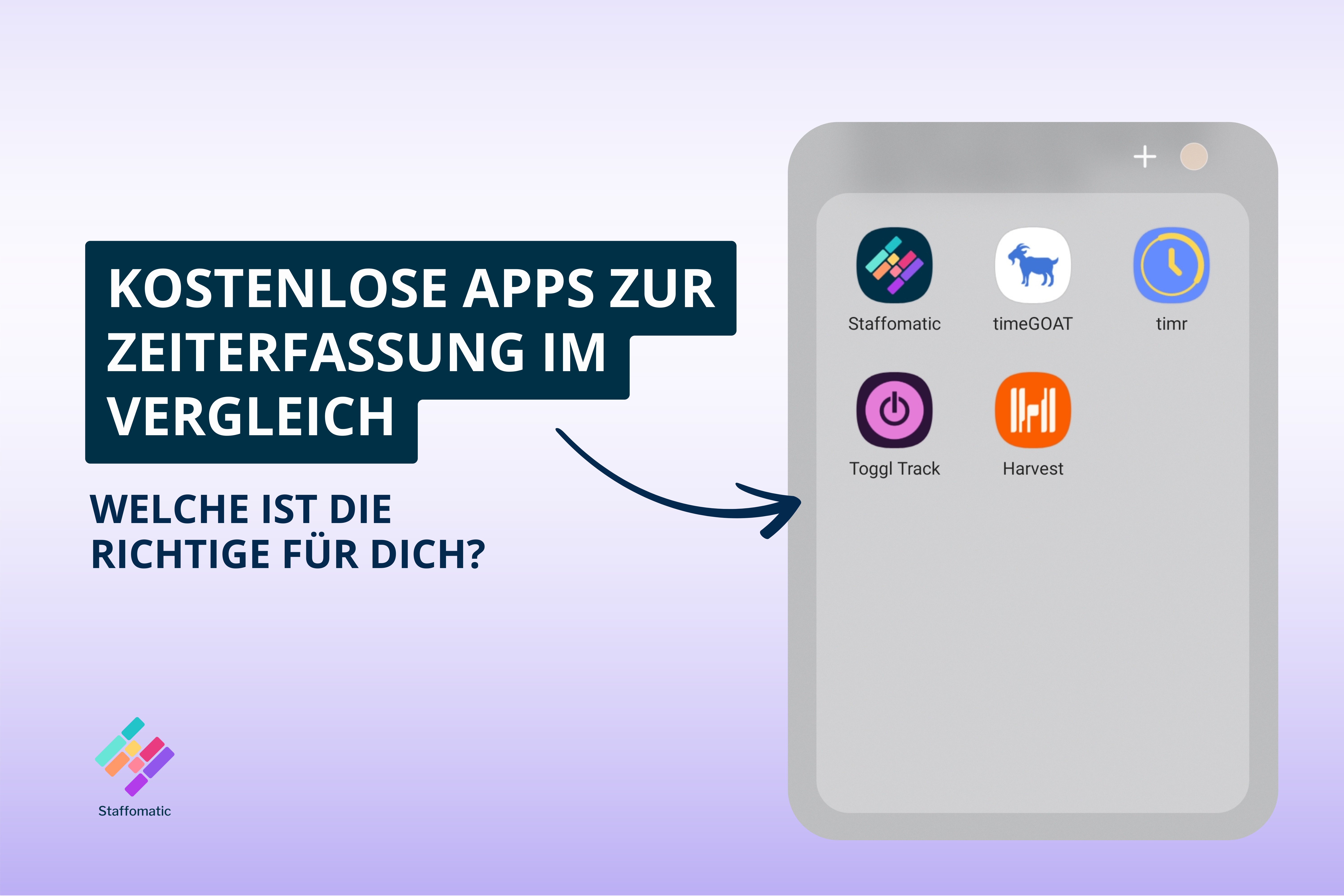 Kostenlose Zeiterfassung Apps im Vergleich