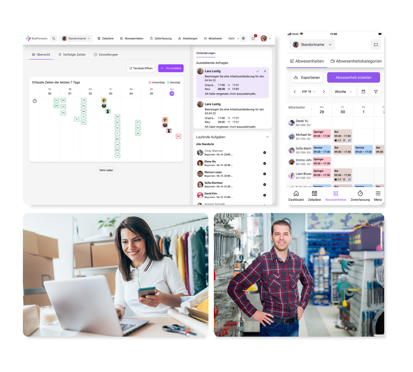 2.0 Relaunch Collage Kleinbetriebe