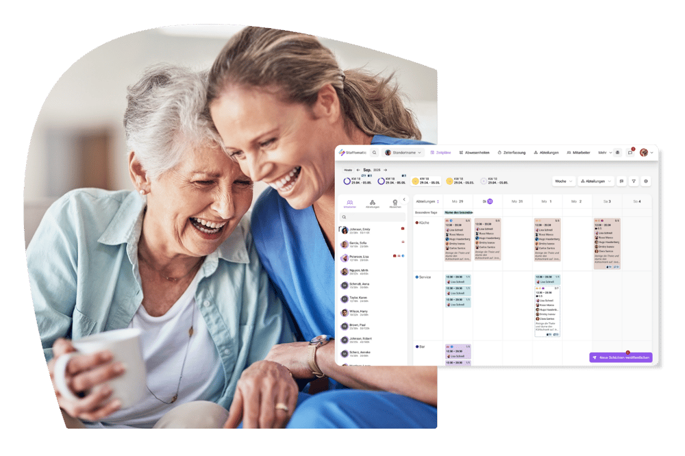 2.0 Relaunch Collage Pflege Pflegedienst