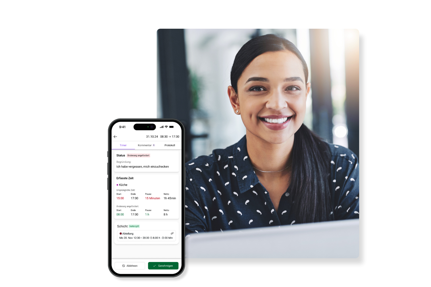 2.0 Relaunch Zeiterfassung mockup Collage_2