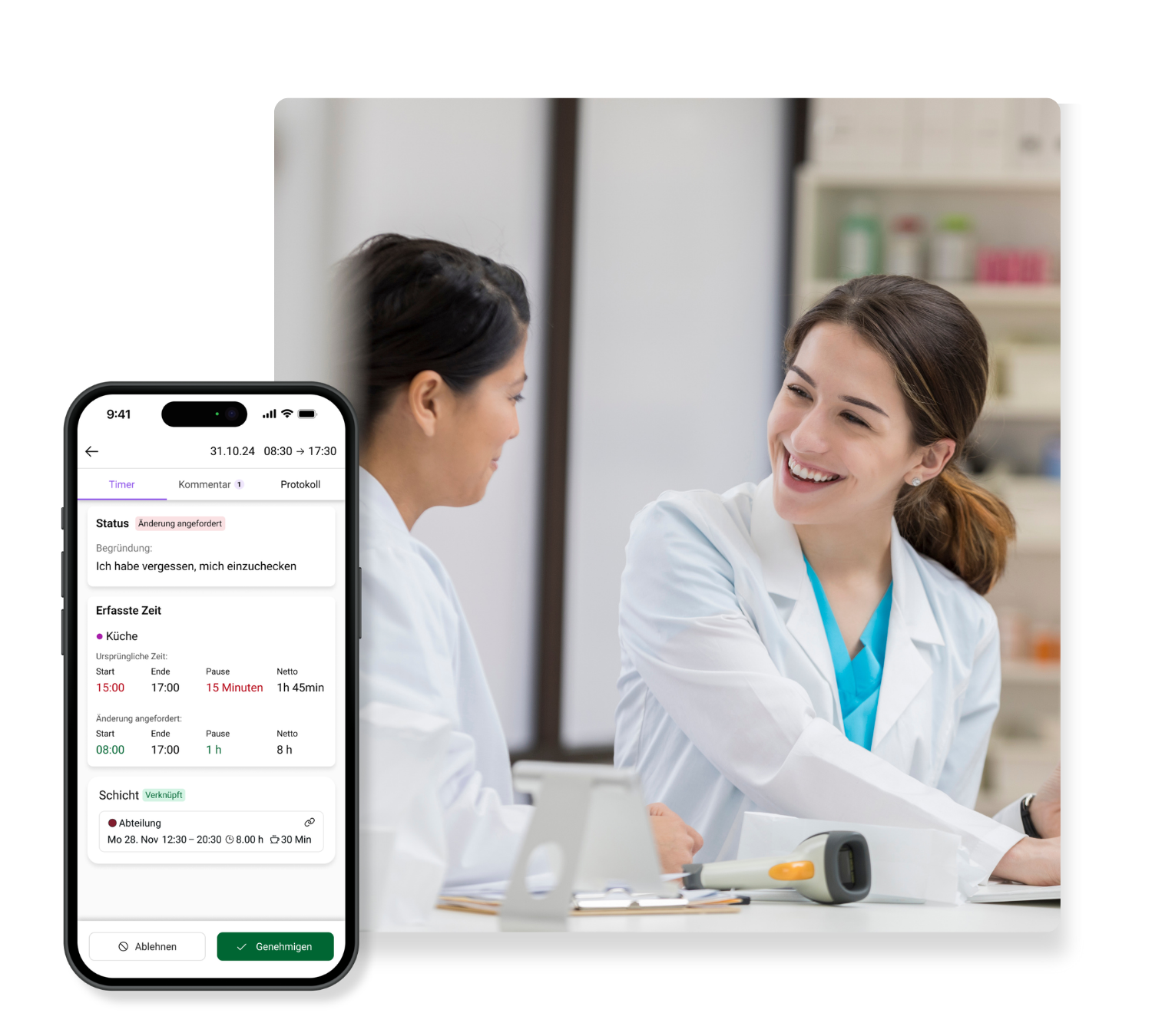 2.0 relaunch collage apotheke zeiterfassung