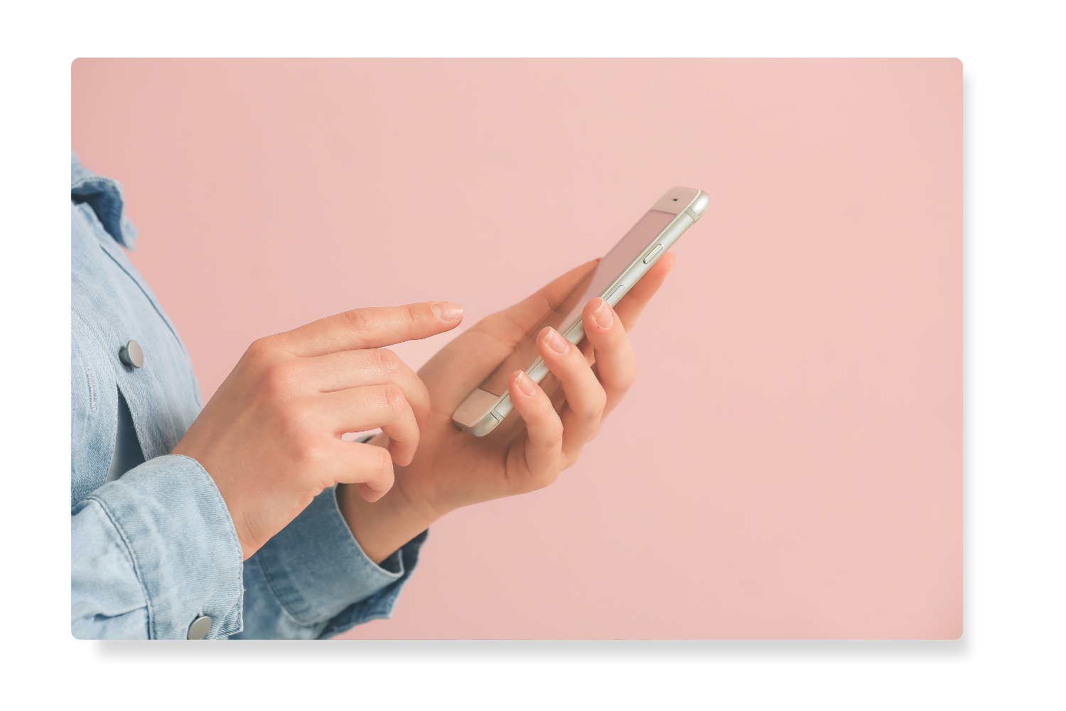 Mood Stock Hands Phone