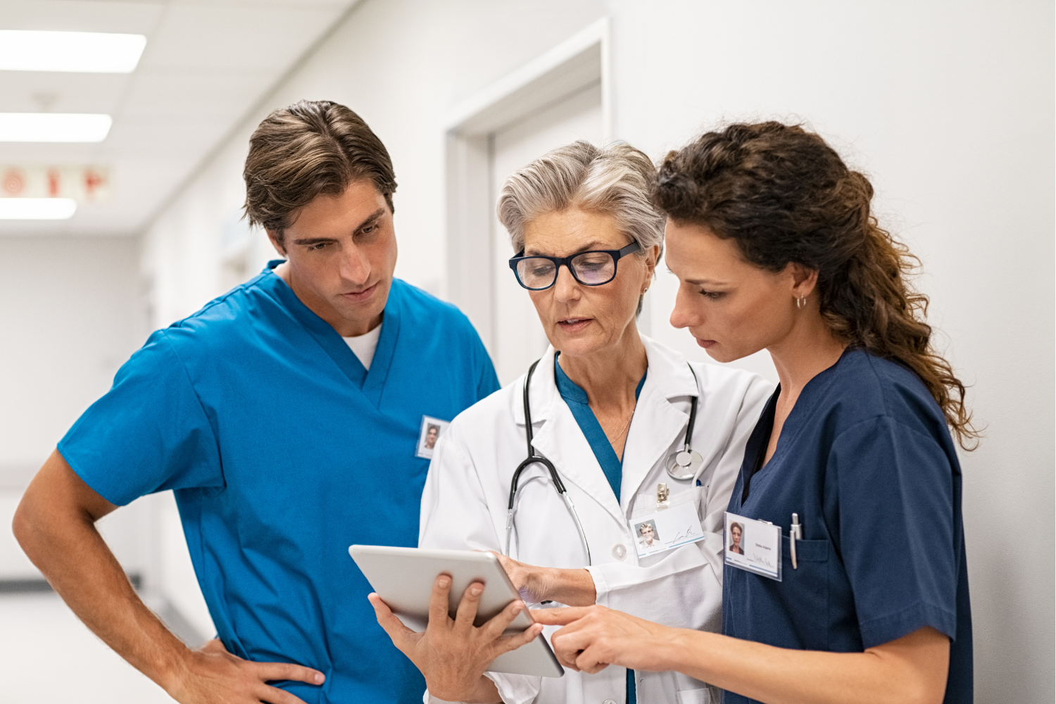 mood stock krankenhaus team