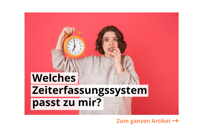 Zeiterfassungssysteme Artikel