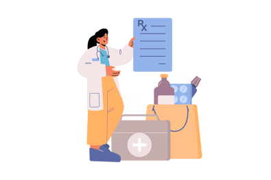 doctor colorful illustration