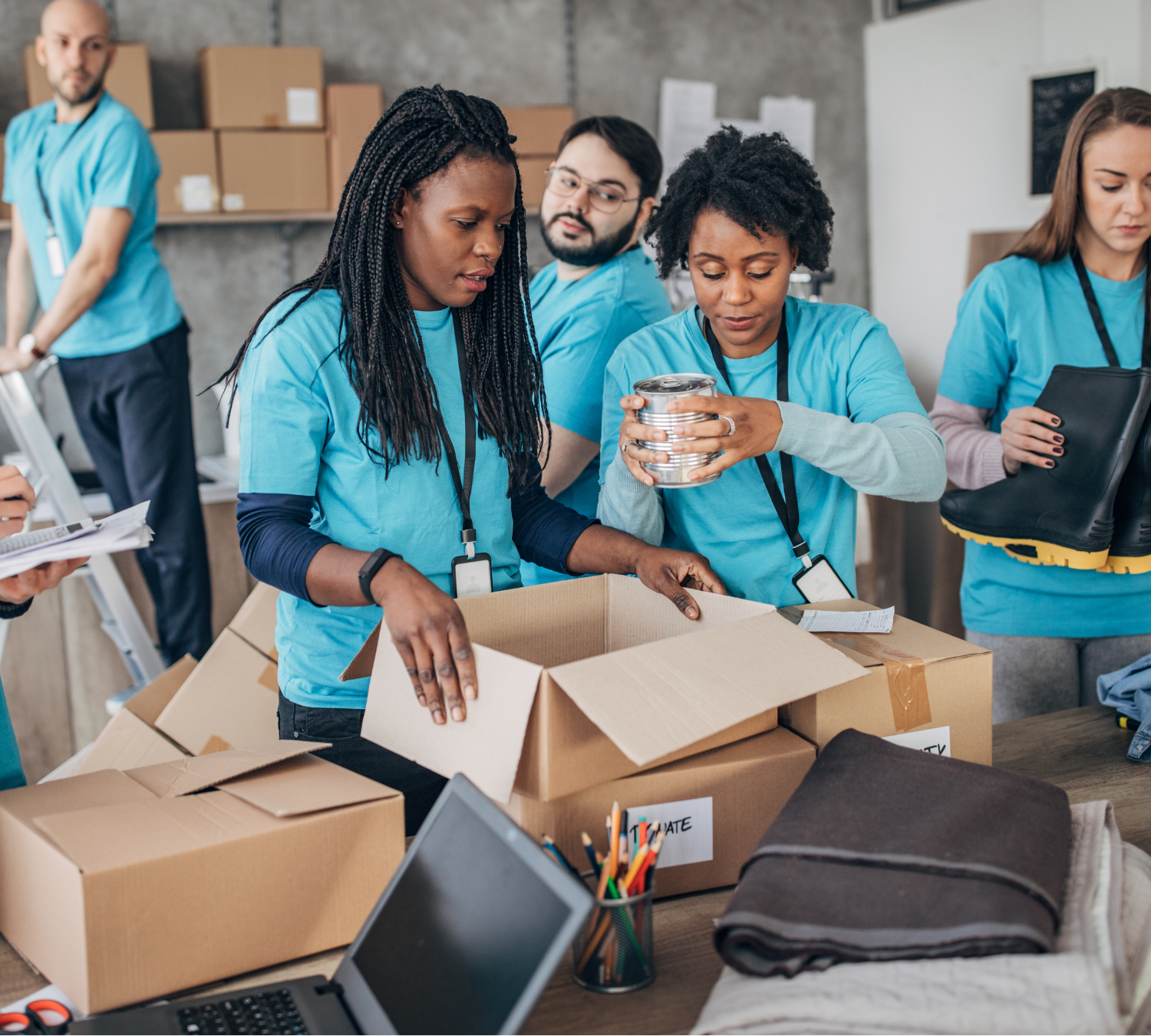 mood stock Ehrenamt Volunteer NGO