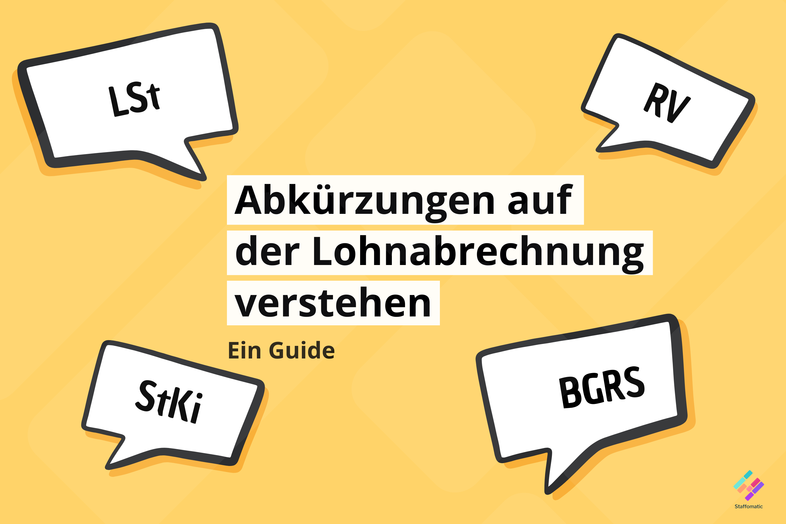 Lohnabrechnung Bedeutung Abkrzungen  ein Guide