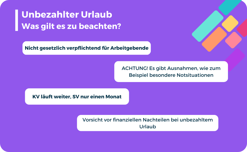 Unbezahlter Urlaub und alles was du darüber wissen musst bei Staffomatic lesen